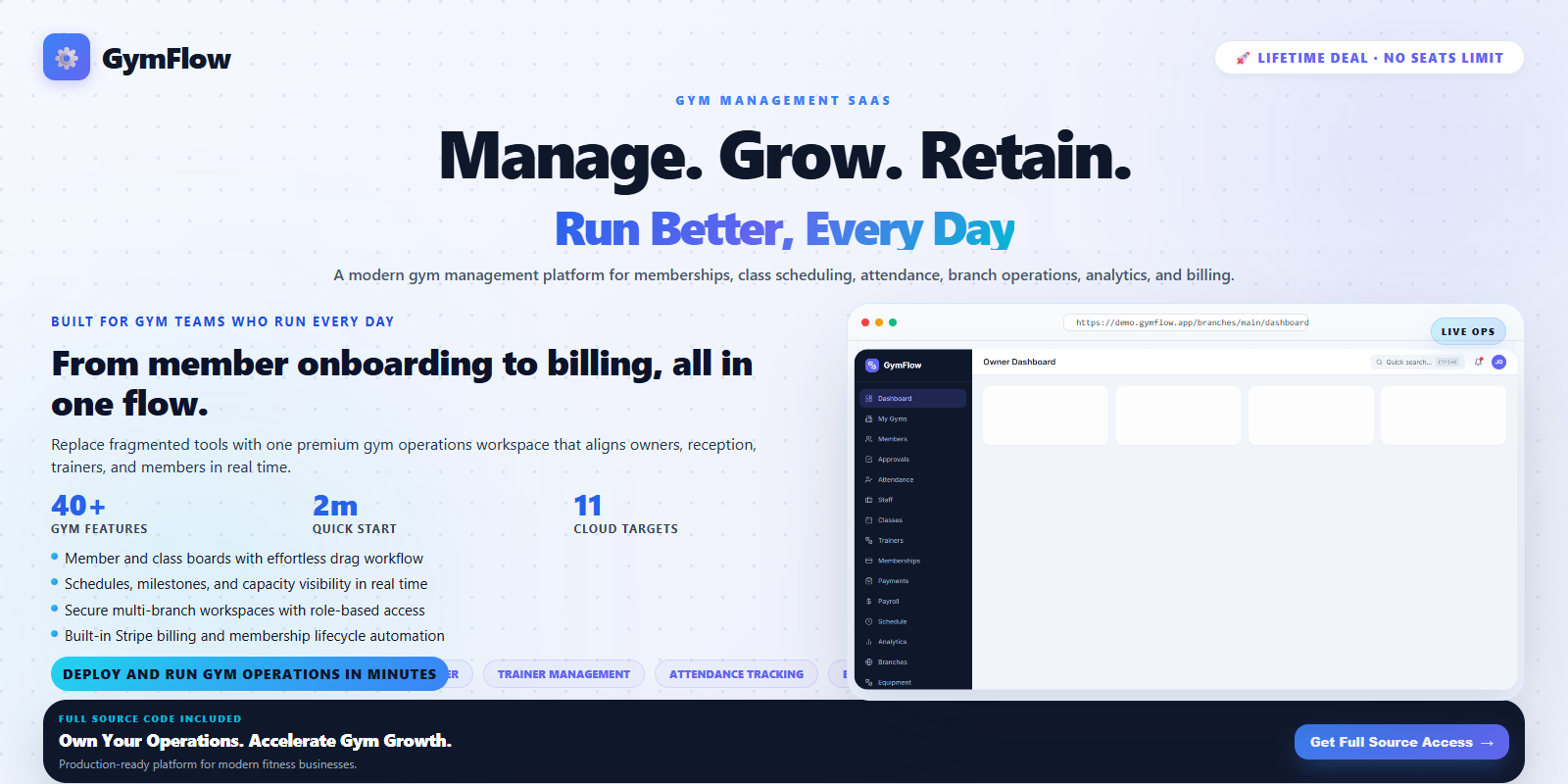 GYM | Gym management system